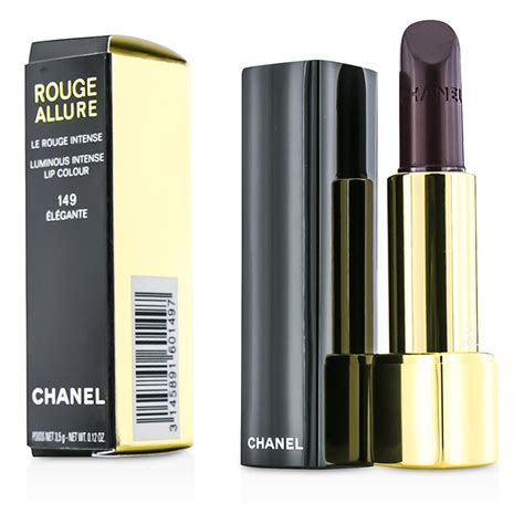 chanel rouge allure 149 elegante|chanel's red lipstick review.